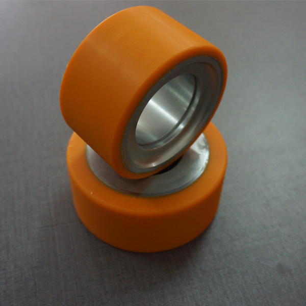 聚氨酯減震包腳輪 重型鐵芯pu包膠輪 高承載高耐磨